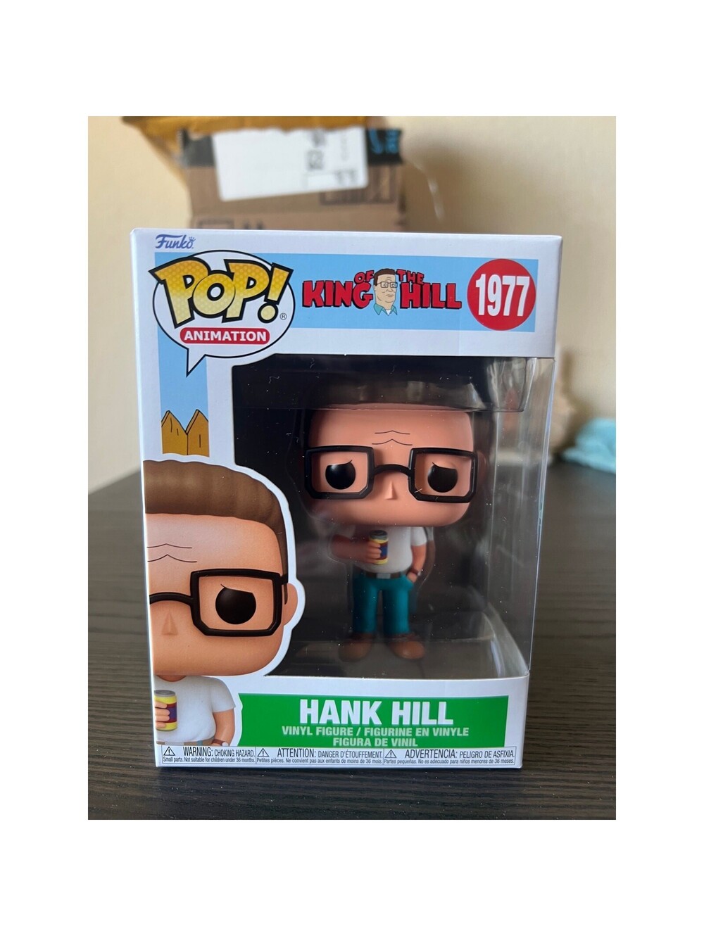 NEW IN HAND Hank Hill Funko Pop #1977 King of the Television Animation TV KOTH